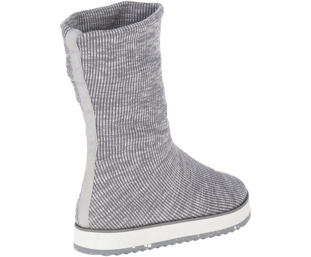 Botas Senhora - Merrell Juno Knit Pull On - Cinzentas - YWU367290